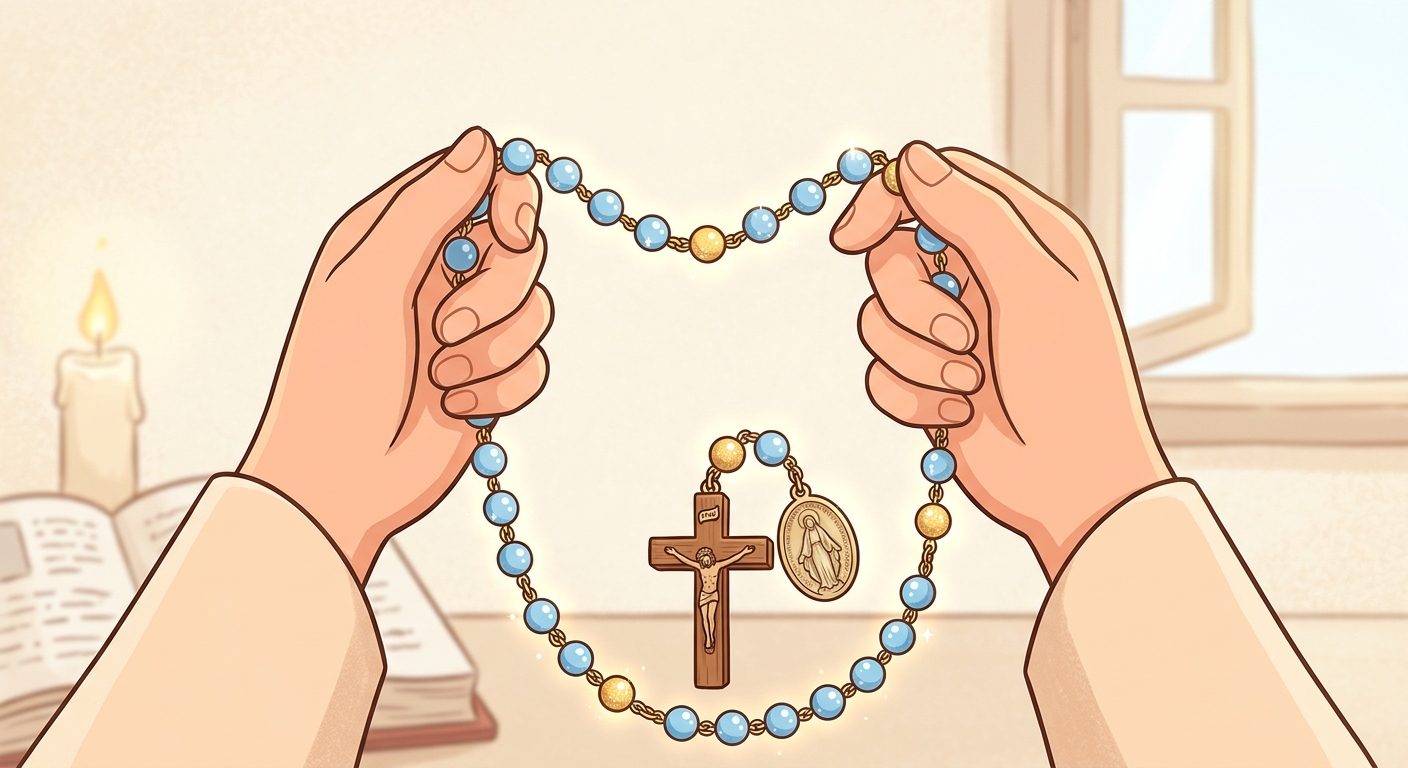 I'm doing the 100 Day Rosary Challenge